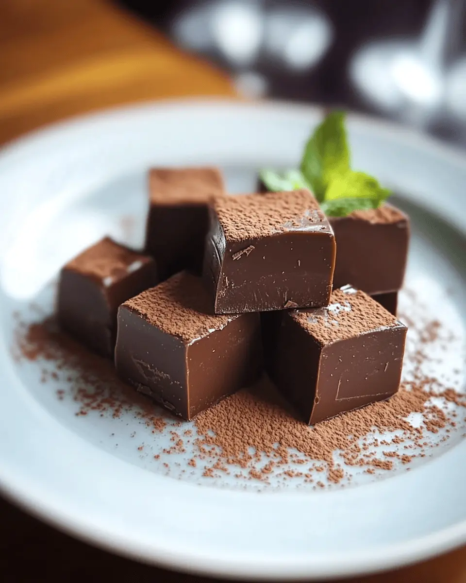 Rich Chocolate Fudge: Indulgent Bliss in Every Bite
