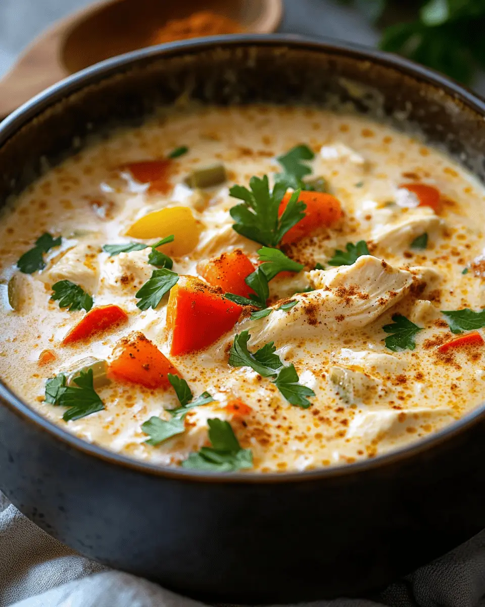 Creamy Cajun Chicken Soup: The Best Comfort Food Ever