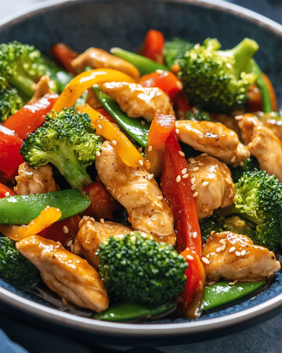 Keto Chicken Stir Fry: Easy, Flavor-Packed Veggie Delight