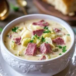 Keto Creamy Corned Beef & Cabbage Soup First Image First Image