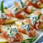 Keto Prosciutto, Pear & Blue Cheese Bites First Image First Image
