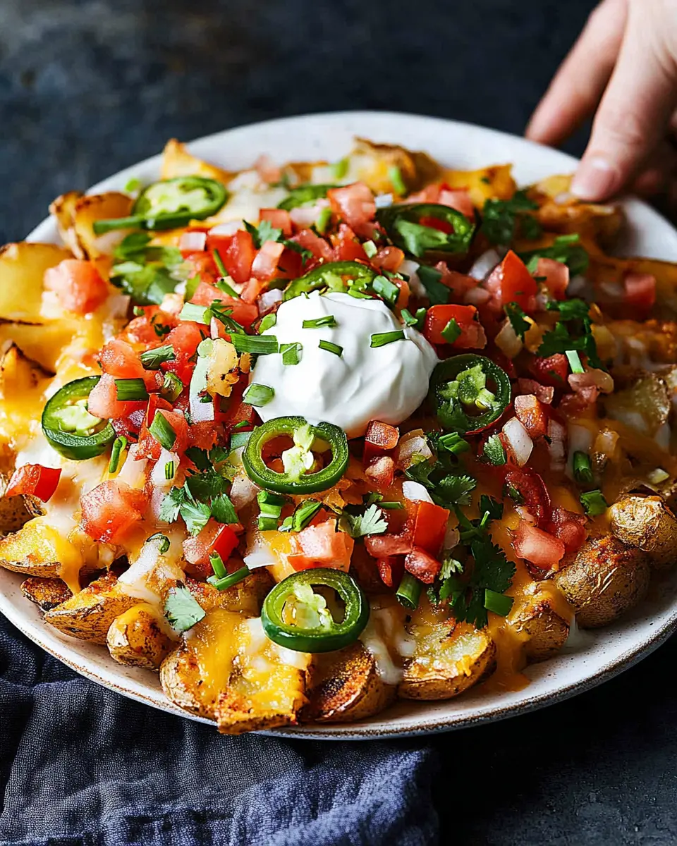 Keto Potato Gem Nachos: Irresistibly Cheesy & Guilt-Free Delish