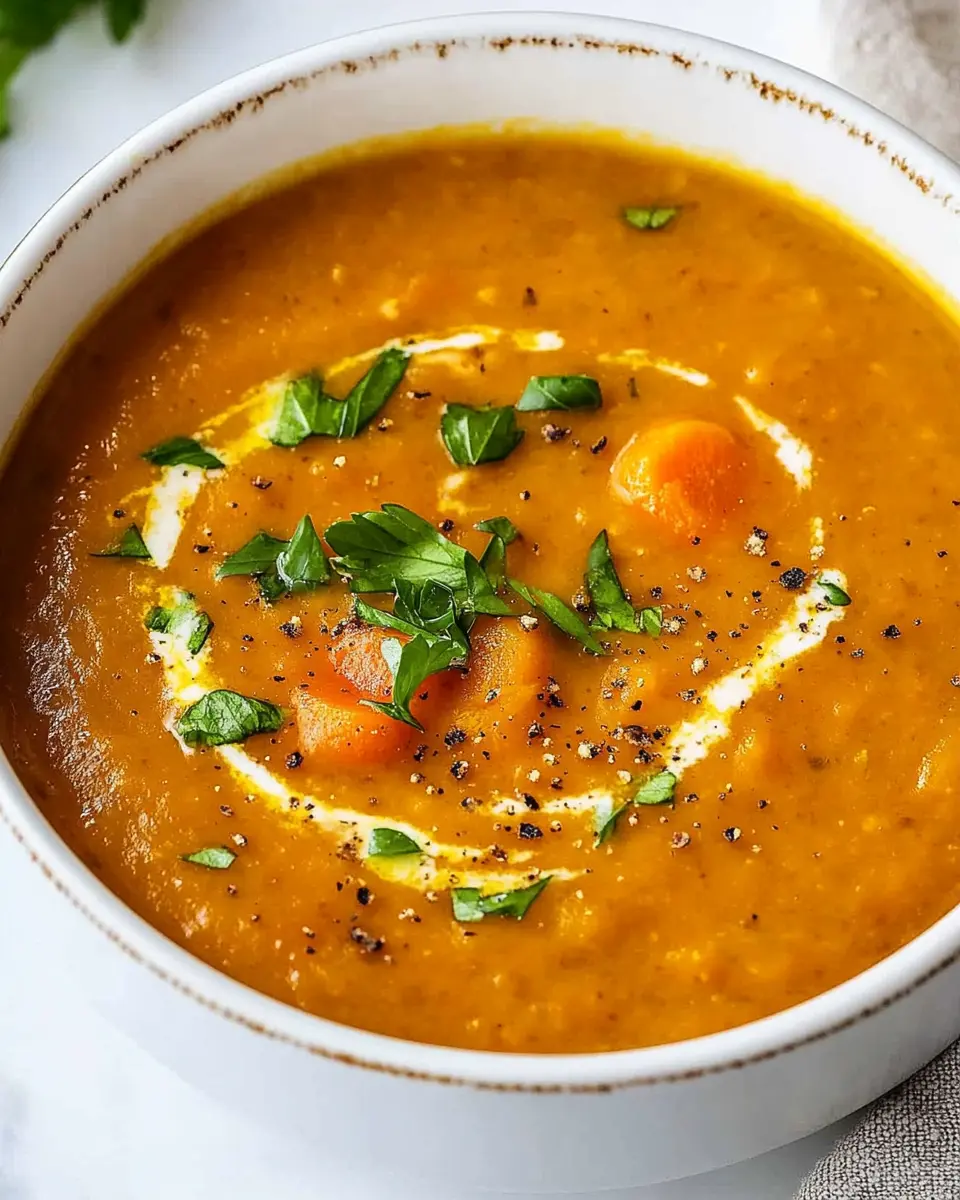 Keto Carrot and Lentil Soup: Cozy Comfort in Every Spoonful