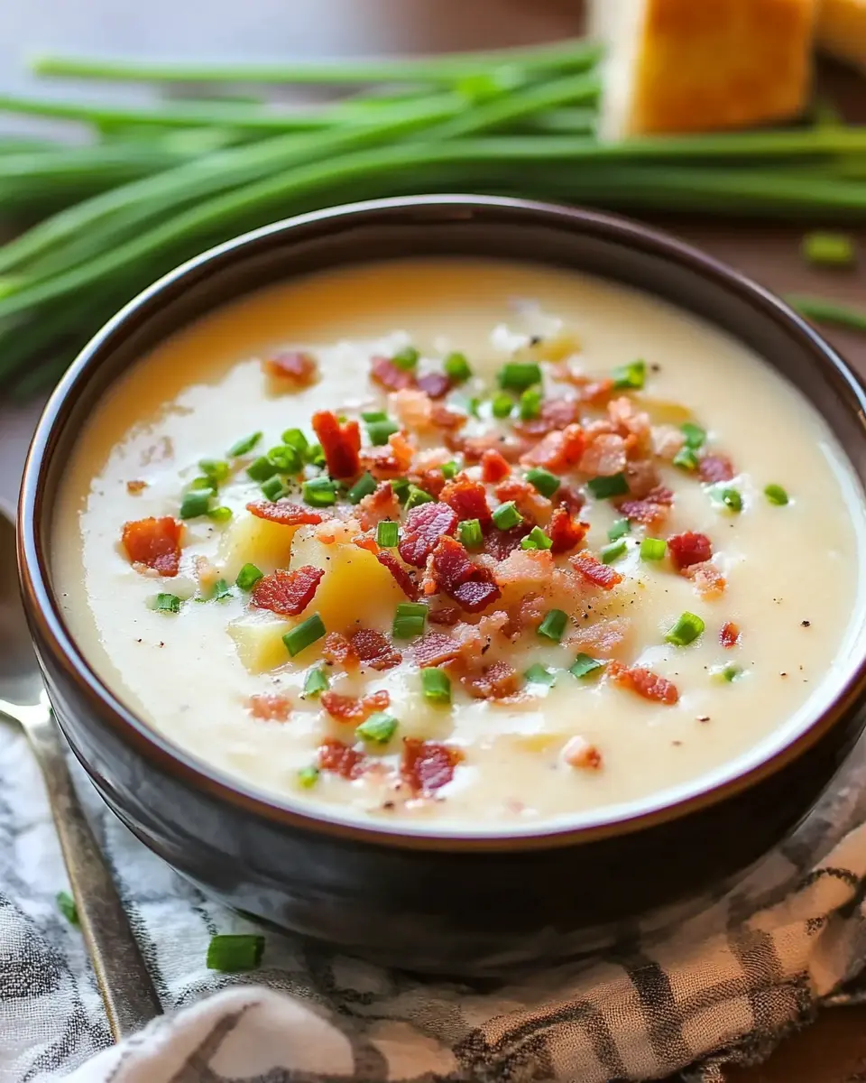 Keto Cream of Potato Soup: Indulgent Comfort Without Guilt