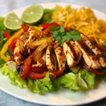 Keto Chicken Fajitas Salad First Image First Image