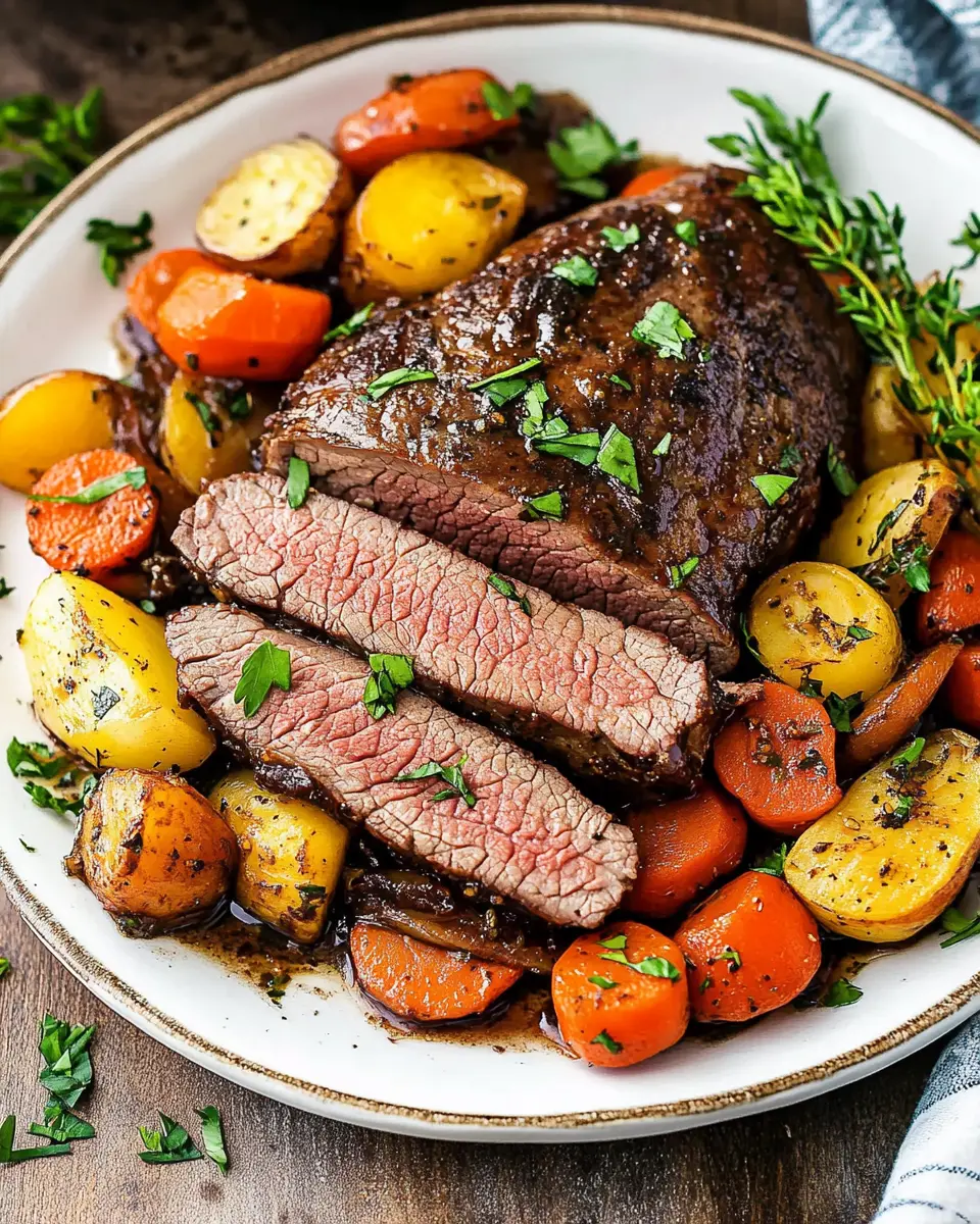 Keto Slow Cooker Balsamic Beef Roast: Juicy & Effortless Dinner