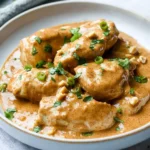 Keto Instant Pot Cinnamon Peanut Butter Chicken First Image First Image