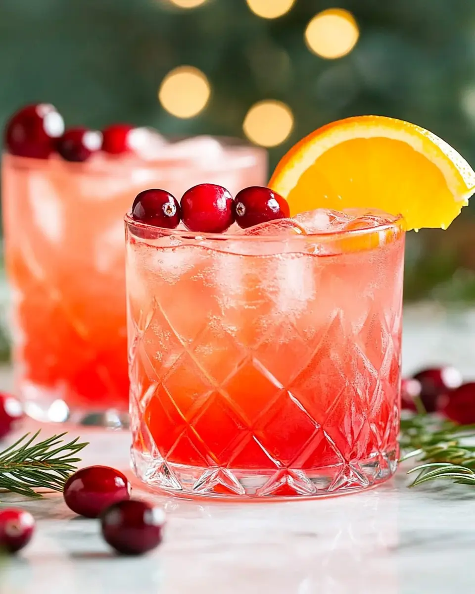 Keto Cranberry Citrus Sparkler: Refreshingly Vibrant Fizz