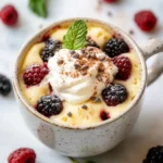 Healthy dessert mug cake First Image First Image