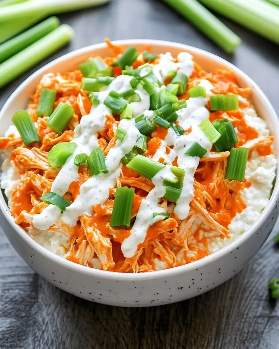 Buffalo Chicken Cottage Cheese Bowl: A Wholesome Game Changer 5