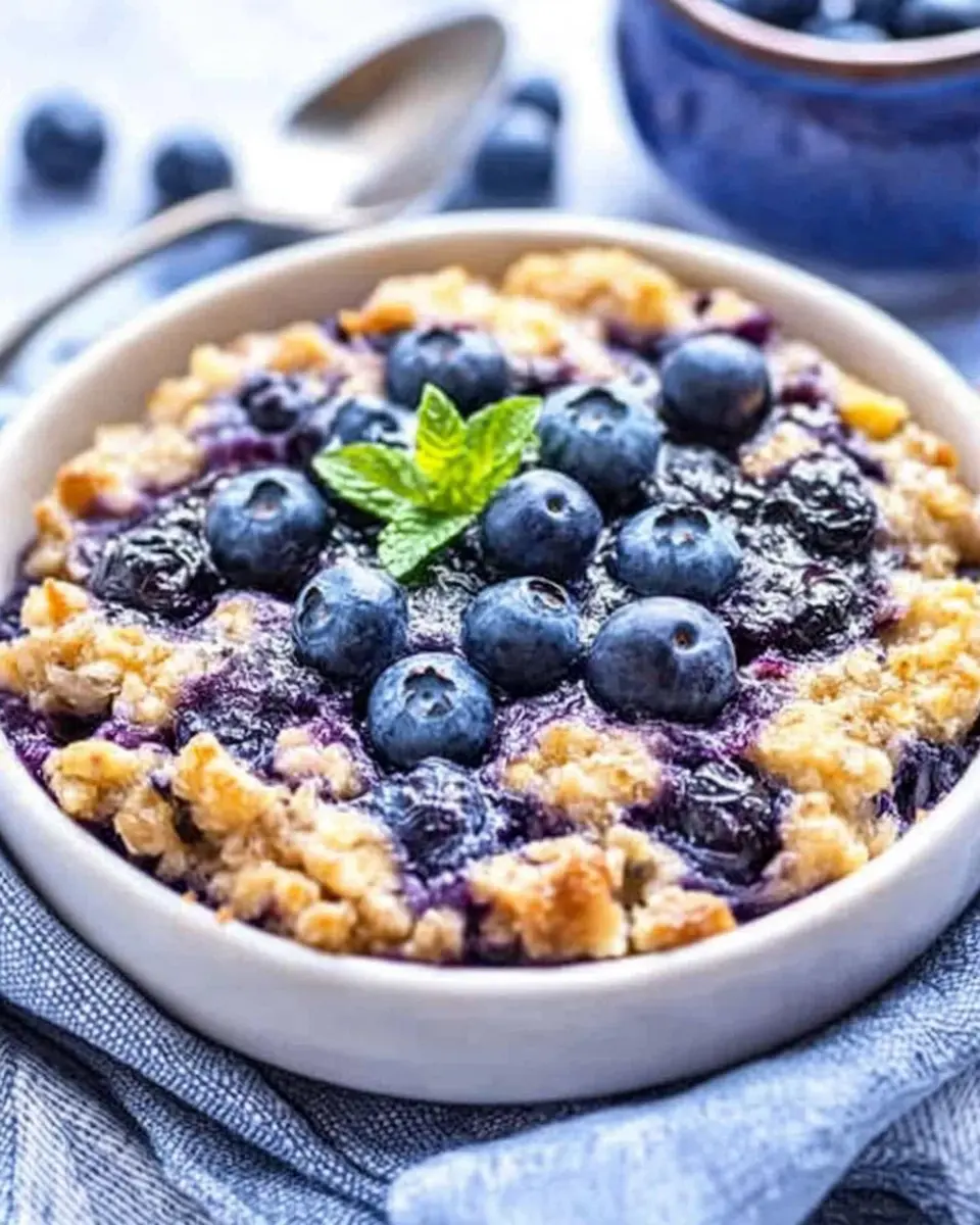 Keto Baked Blueberry Oatmeal: Irresistibly Delicious & Easy!