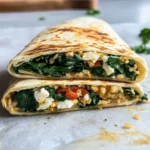 KeTo Barley Breakfast Wrap with Spinach and Feta First Image First Image