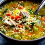 Keto Cold-Fighting Couscous Chicken Soup First Image First Image