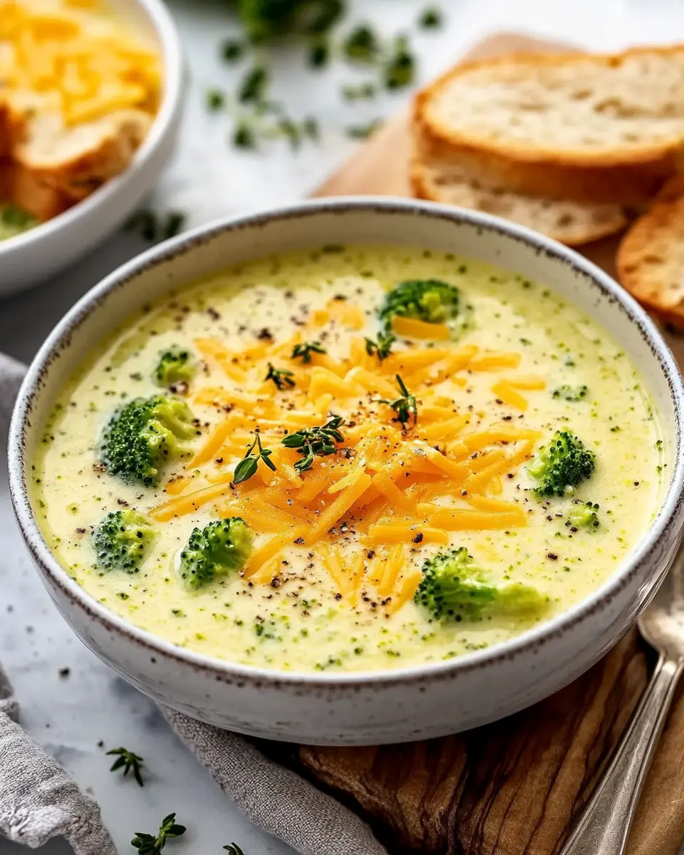 Keto Broccoli Cheddar Soup: Creamy Bliss in Every Spoonful 5