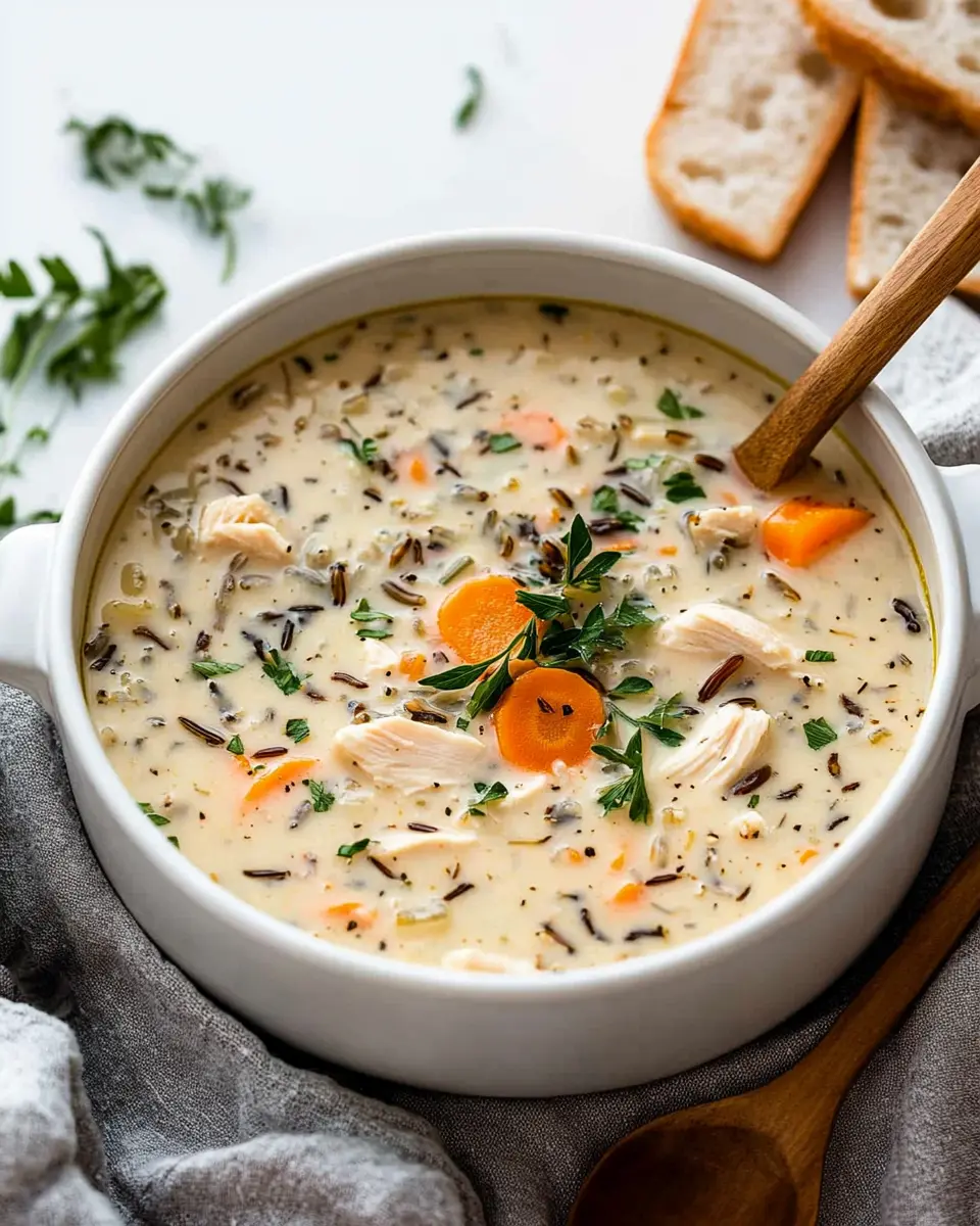 Chicken and Wild Rice Soup: Comforting Bliss in Every Bite