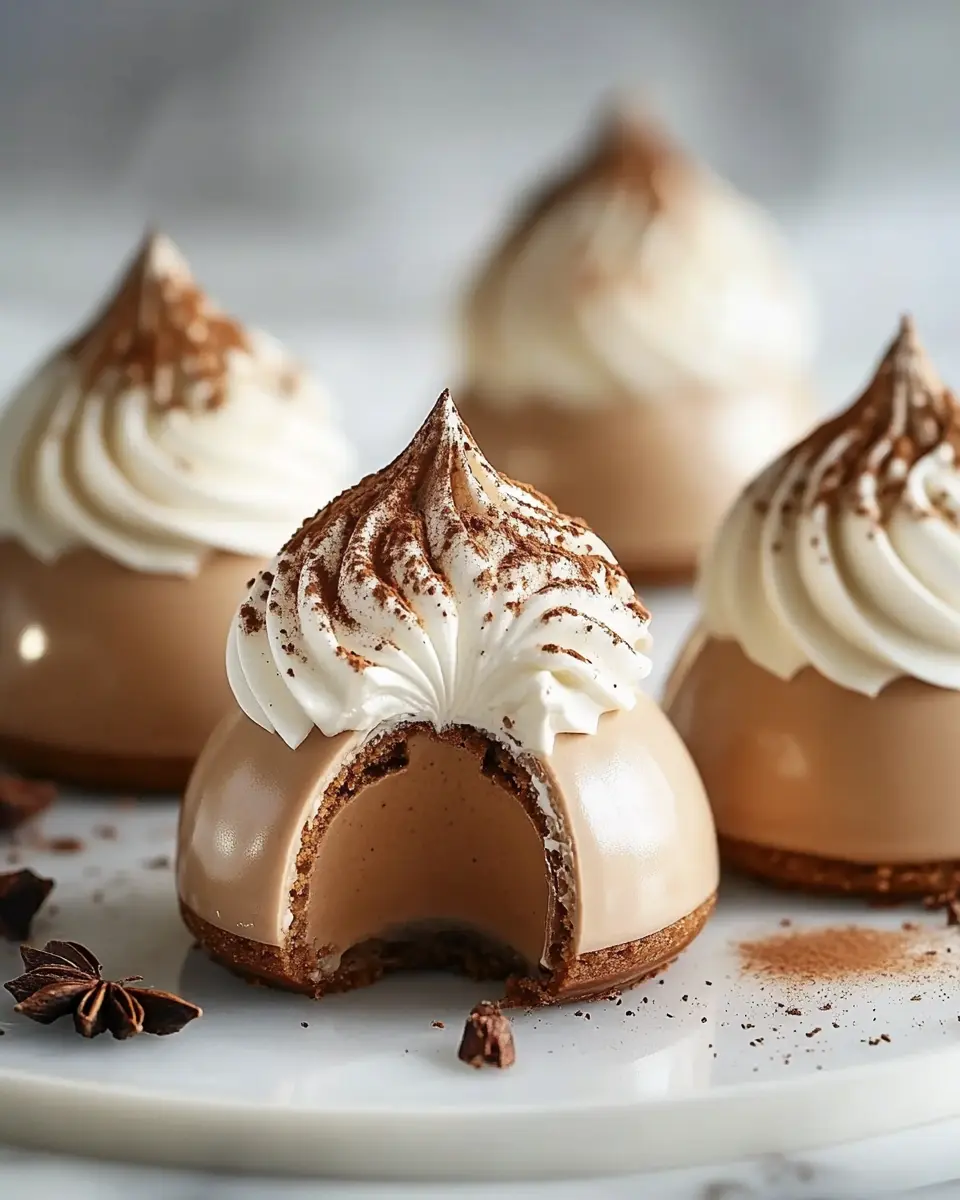 Keto Gingerbread Mousse: Indulgent Latte Domes to Savor 5