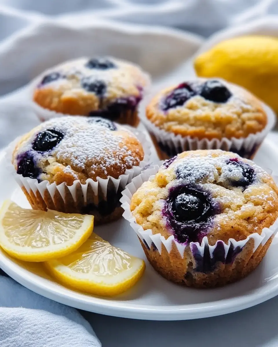 Keto Barley Breakfast Muffins: Fluffy Blueberries & Zesty Lemon 7