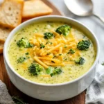 Keto Broccoli Cheddar Soup First Image First Image