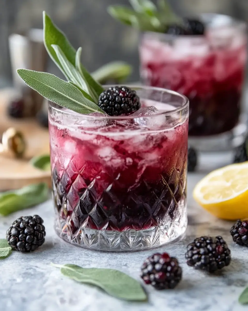 Keto Blackberry Sage Smash: Refreshingly Sweet & Guilt-Free! 6