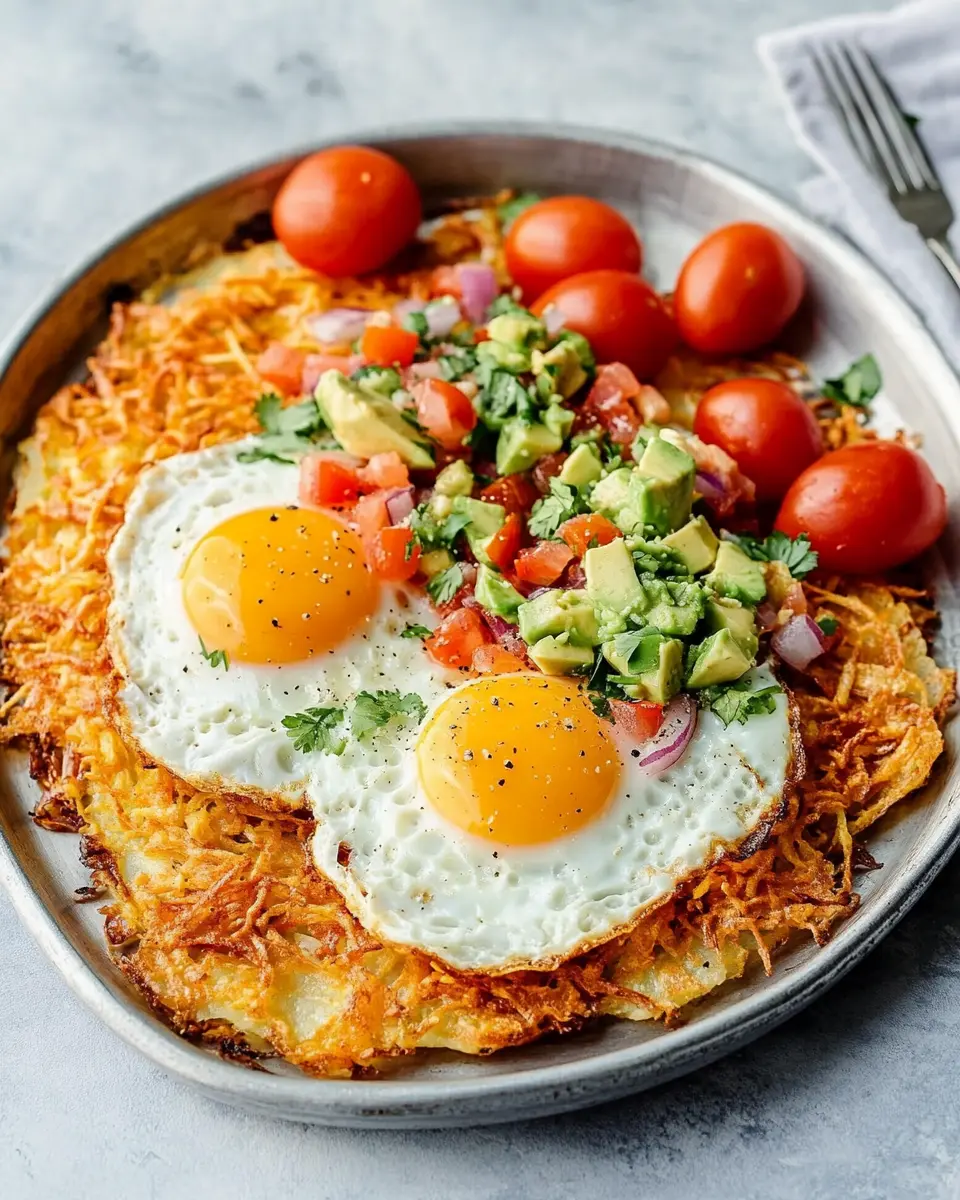 Keto Sheet Pan Breakfast: Hash Browns and Eggs With Zesty Salsa 7
