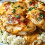 KETO Smothered Chicken and Rice First Image First Image