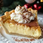Keto Christmas Eve Cinnamon-Vanilla Custard Pie First Image First Image
