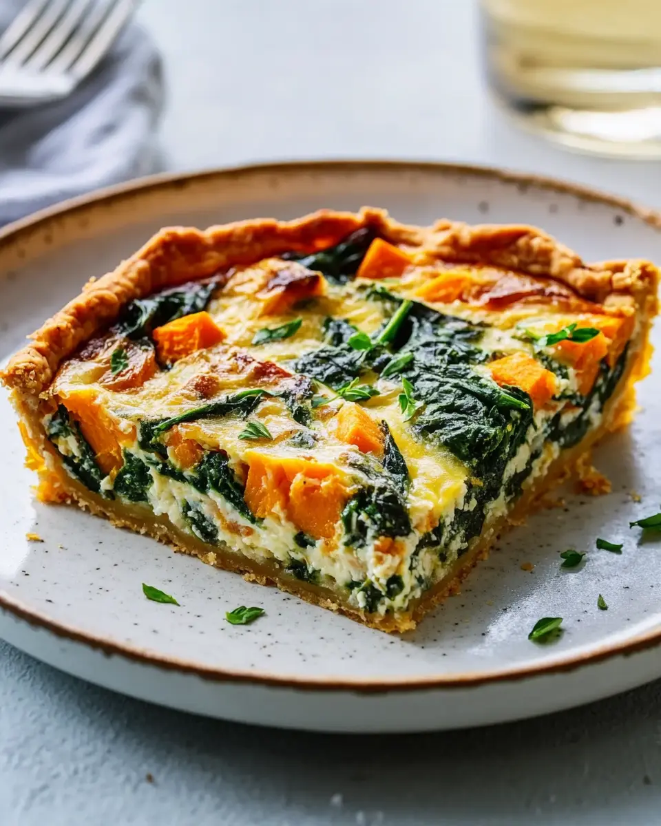 KETO Vegetable Quiche: Indulgent Spinach & Sweet Potato Delight 5 qawzachk2bw1v73sd2wf