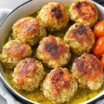 Keto Chicken Meatballs First Image First Image