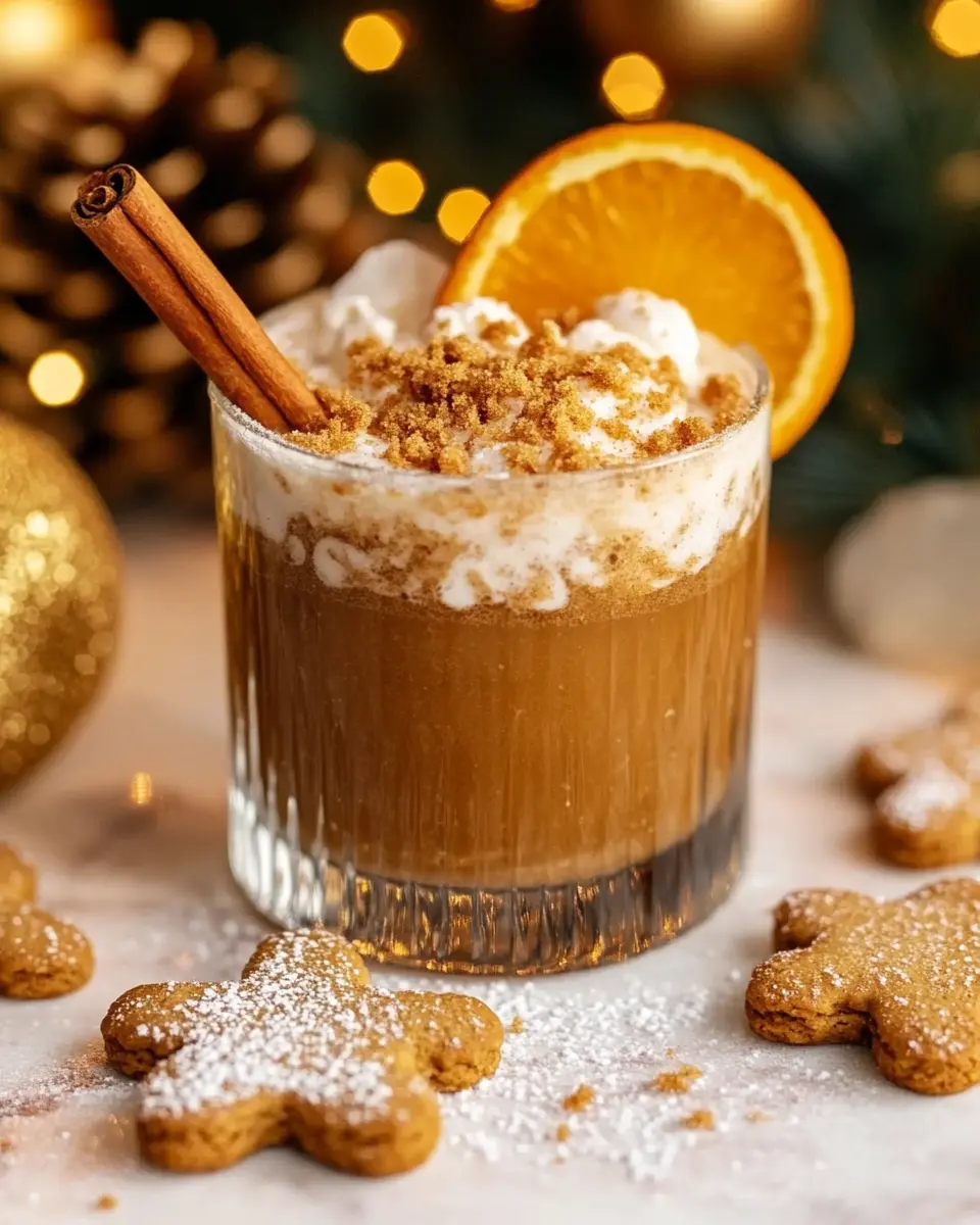 Keto Gingerbread Mocktail: The Cozy Sip You’ll Love!