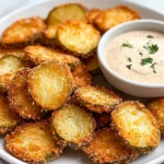 KETO Air Fryer Fried Pickles First Image First Image