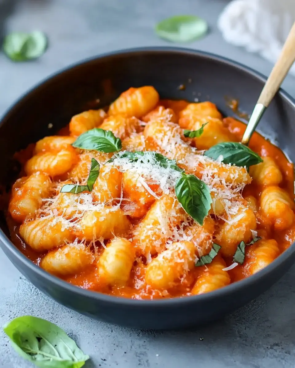 Creamy Tomato Gnocchi: The Cozy Comfort You’ll Crave!
