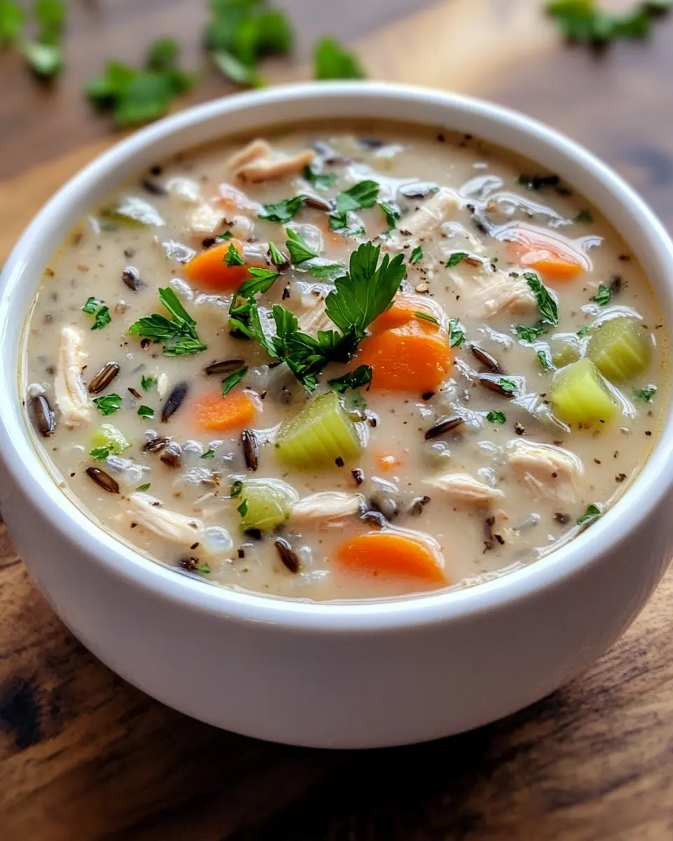Chicken and Wild Rice Soup: Cozy Comfort in Every Spoonful