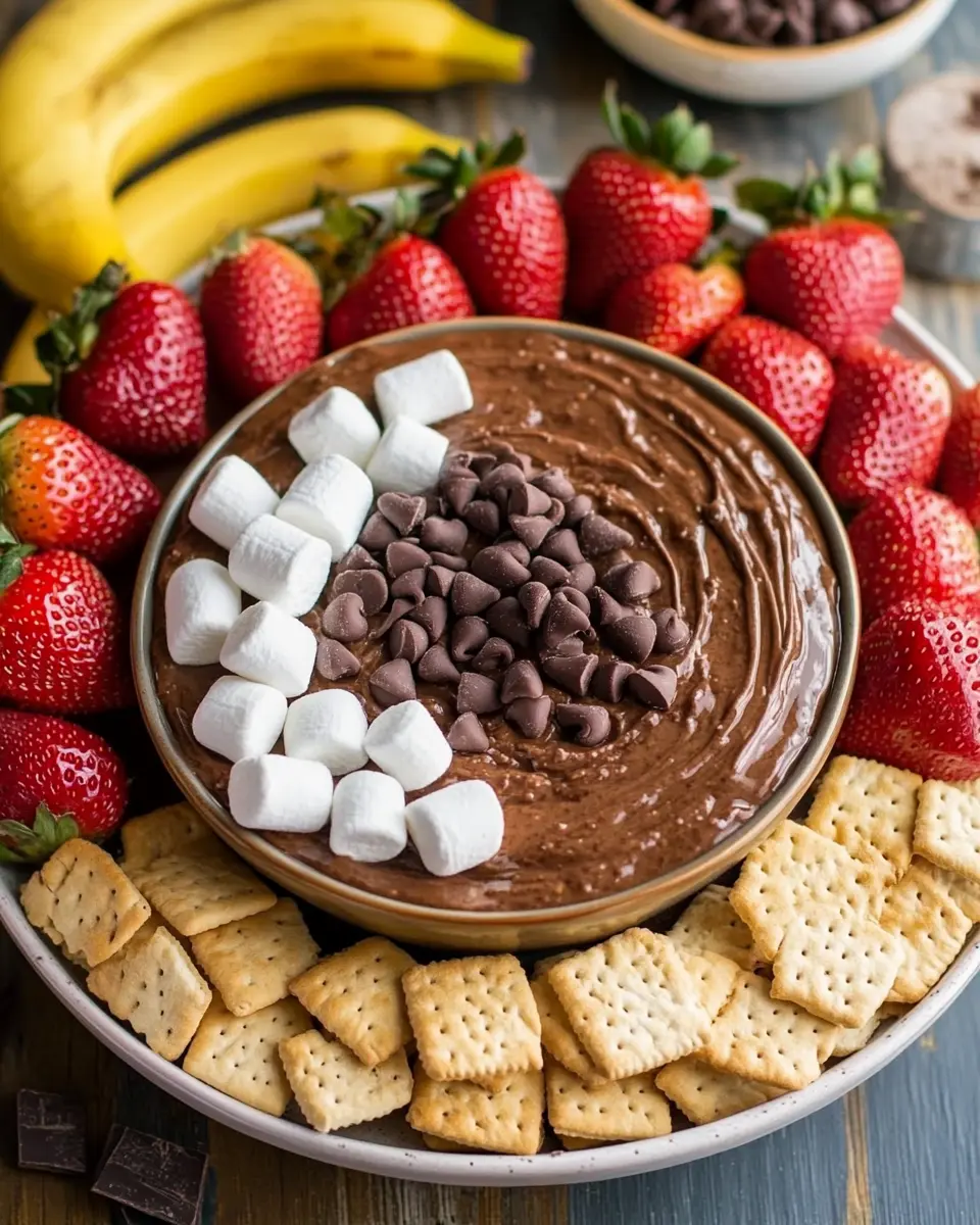 Brownie Batter Dip: Irresistibly Creamy and Fun to Share