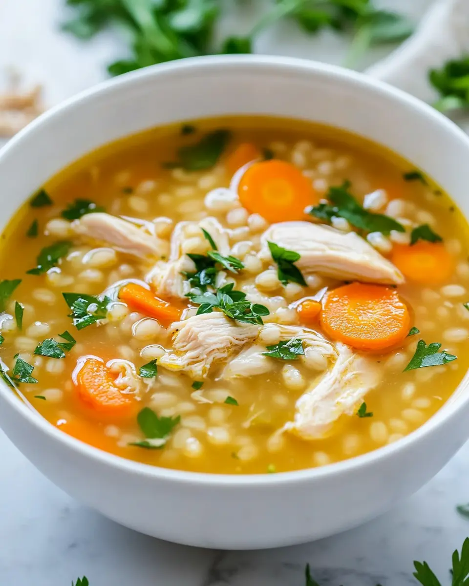 Chicken Barley Soup: The Ultimate Comfort Bowl You’ll Crave