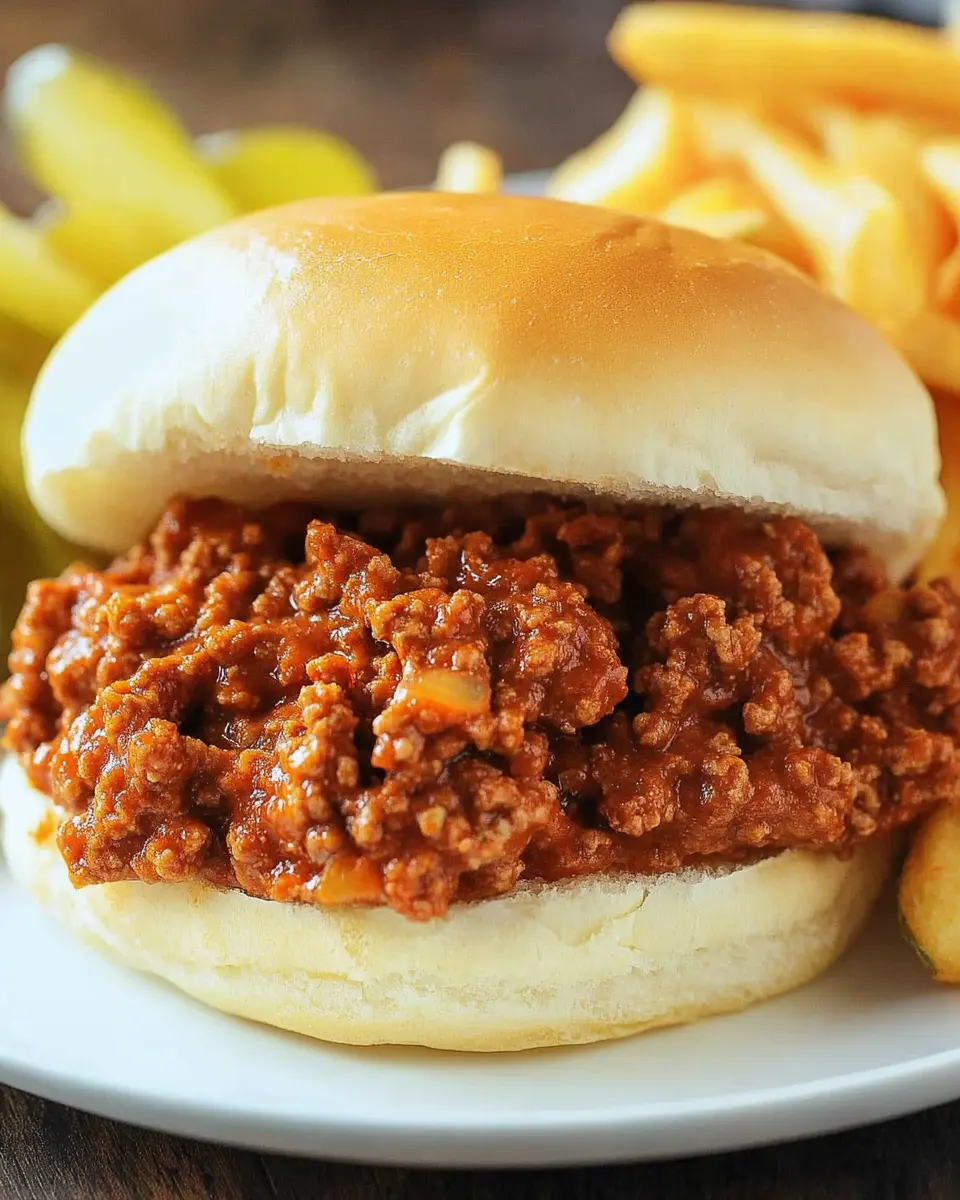 Sloppy Joes: The Best Homemade Twist You’ll Crave Tonight