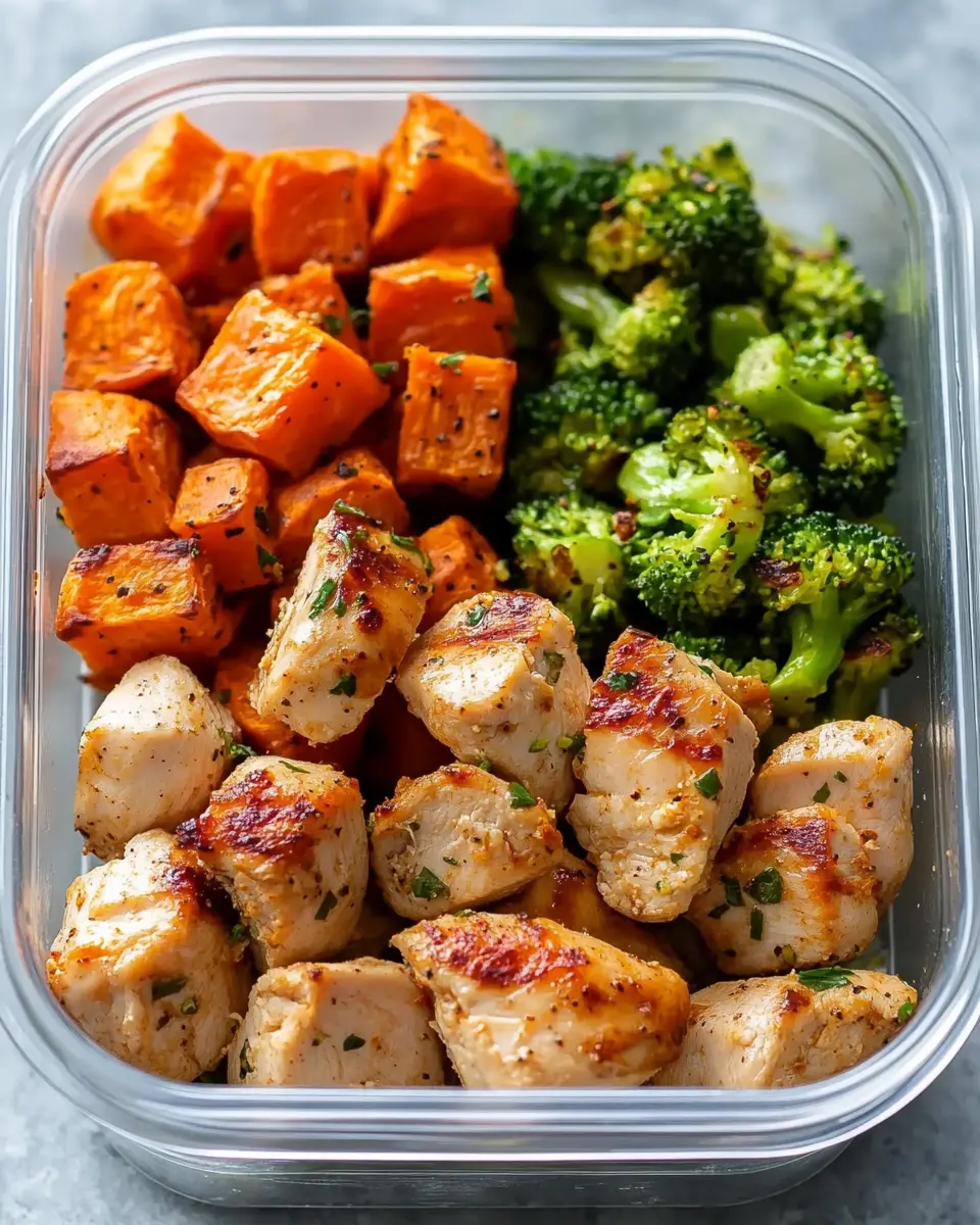 Chicken and Sweet Potato Meal Prep: Easy & Flavor-Packed Fuel