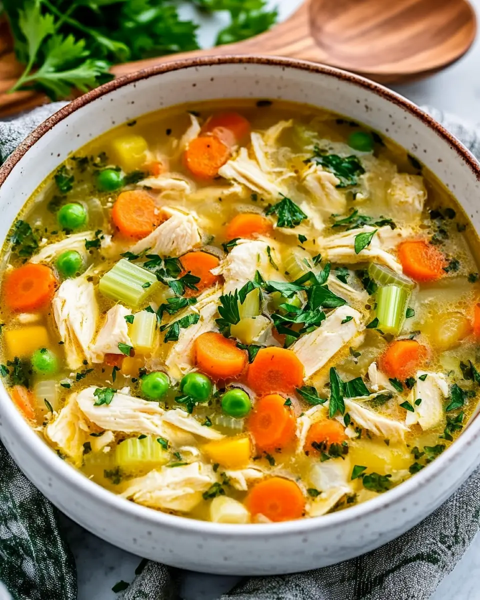 Chicken Vegetable Soup to Warm Your Soul: Easy Comfort Recipe