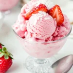 3 Ingredient Keto Strawberry Ice Cream First Image First Image