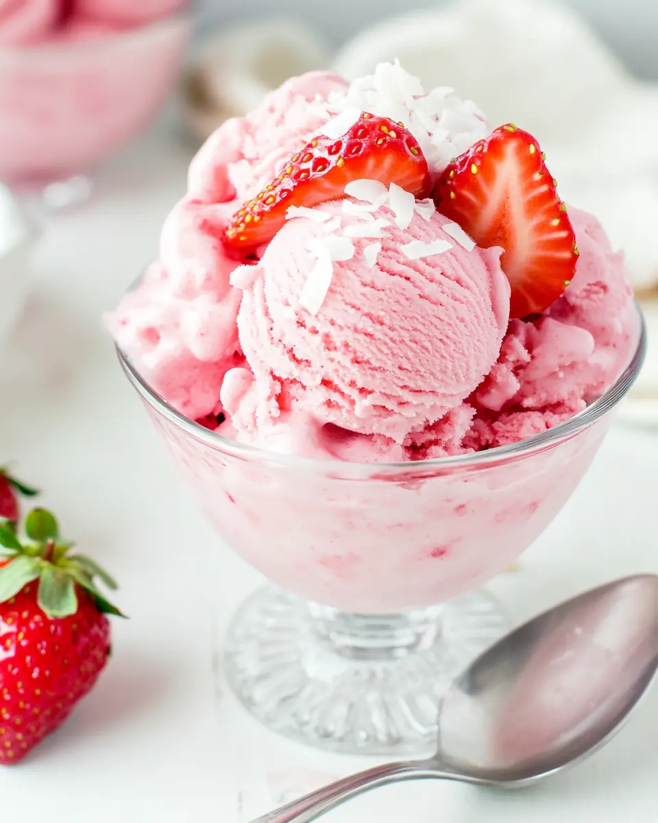 3 Ingredient Keto Strawberry Ice Cream That’s Pure Bliss