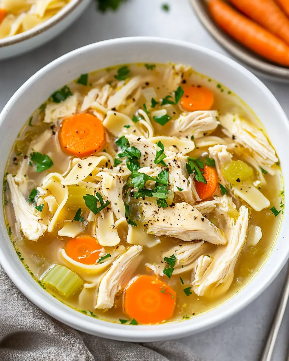 Keto Chicken Noodle Soup: Easy Comfort Without the Noodles