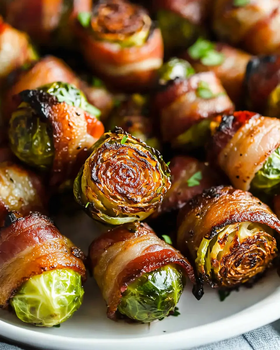Bacon-Wrapped Brussels Sprouts: Irresistibly Crispy Delight