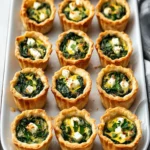 Mini Quiches with Spinach and Feta First Image First Image