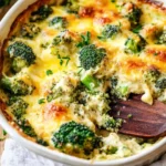 Keto Broccoli Cheese Casserole First Image First Image