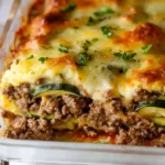 Ground Beef Zucchini Casserole (Low Carb & Easy) First Image First Image