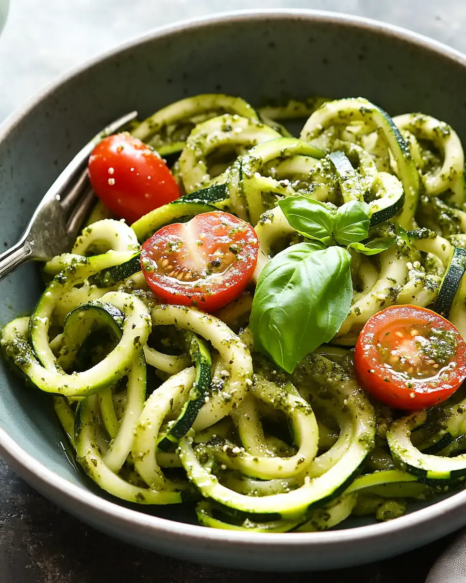 Zucchini Noodles with Pesto: A Fresh Twist You’ll Love