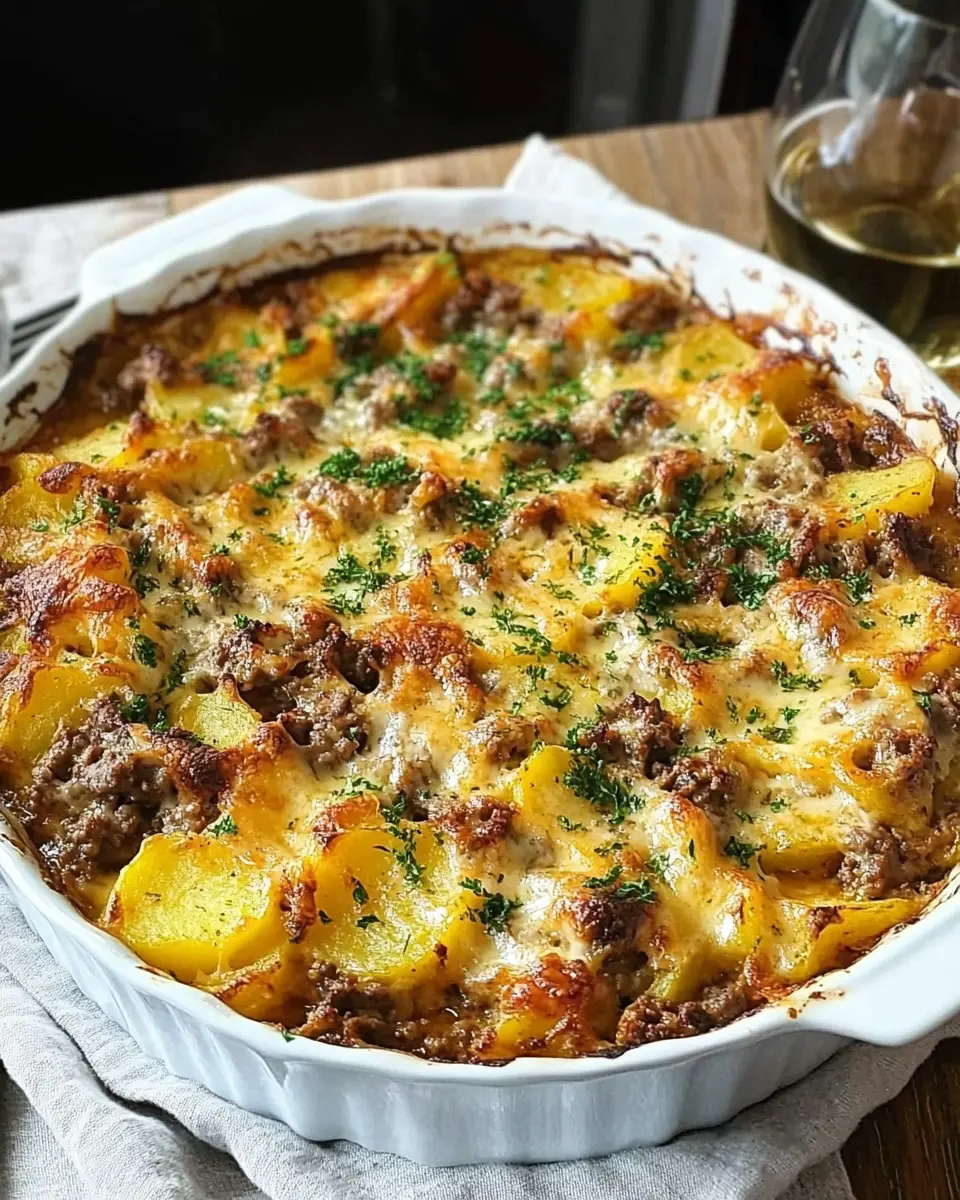 Cheesy Ground Beef Casserole: Irresistibly Comforting Delight 6
