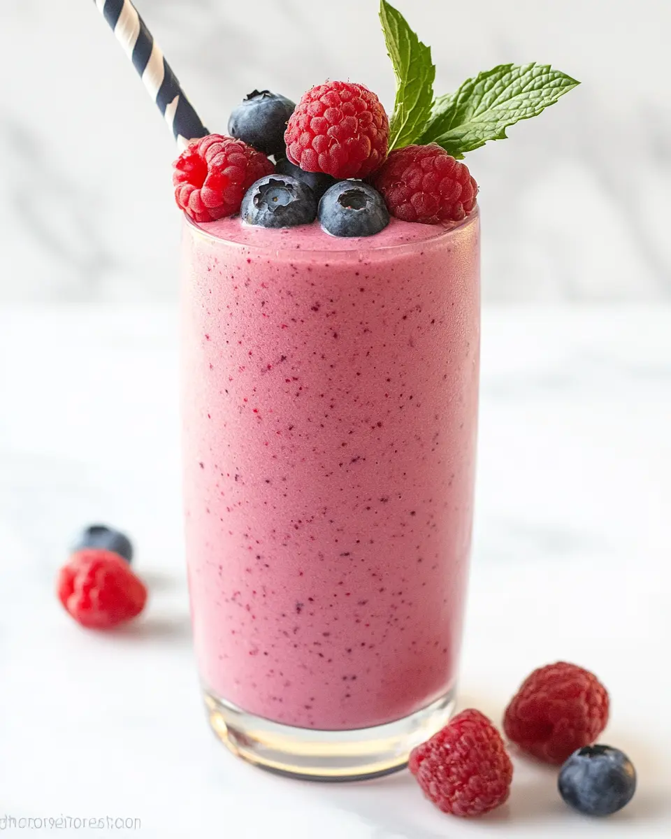 Keto Mixed Berry Smoothie: Refreshingly Easy and Deliciously Low-Carb