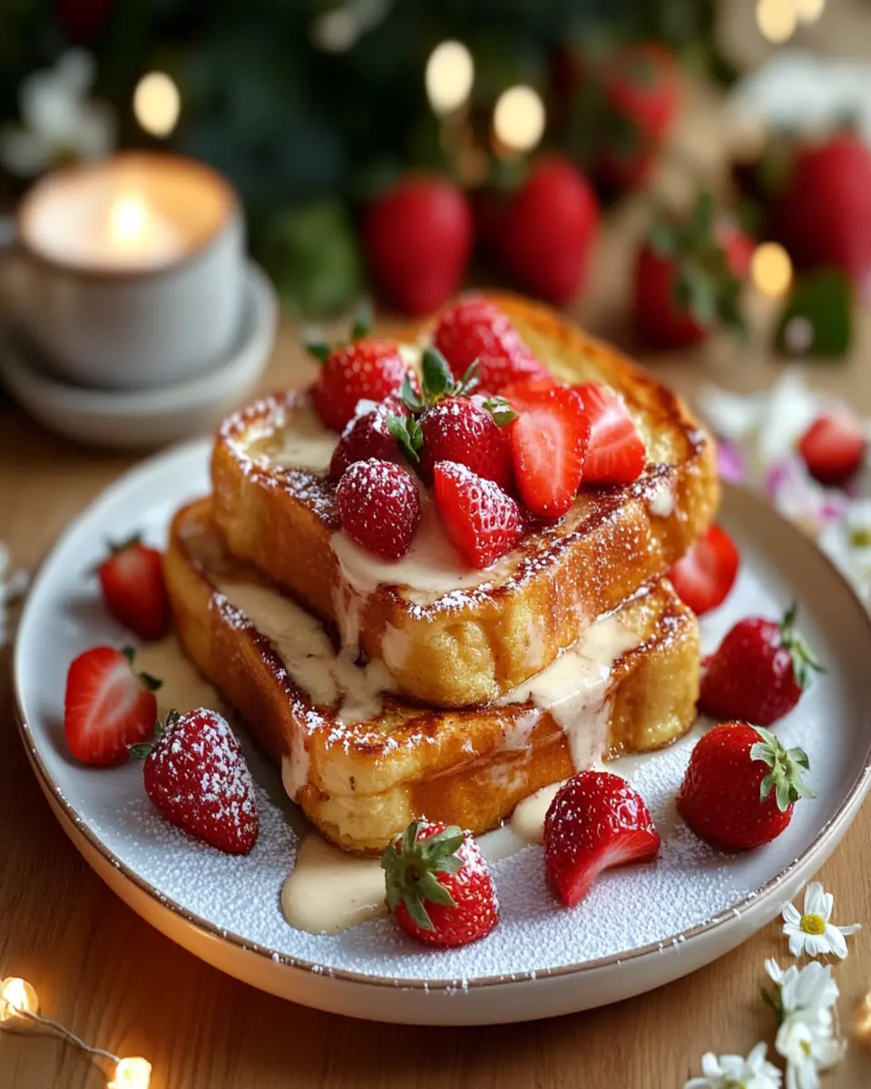 Strawberry Cream French Toast: The Best Weekend Indulgence