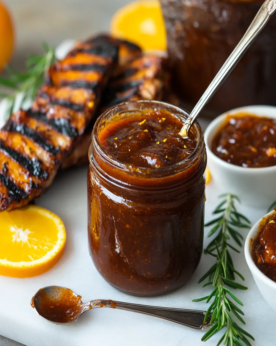 Orange Marmalade Barbecue Bliss: Elevate Your Grill Game