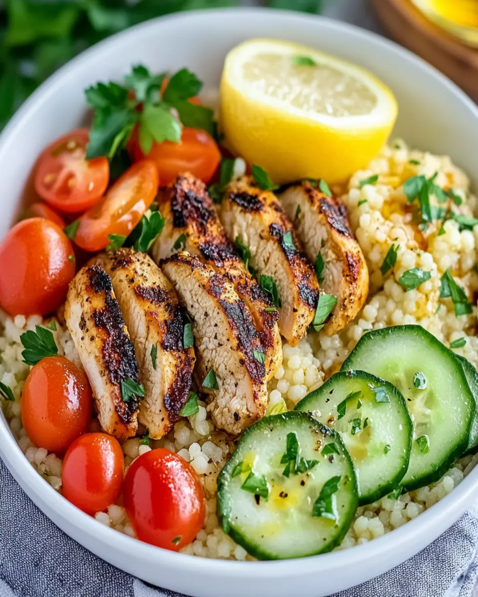 Mediterranean Chicken Bowls: Easy, Flavor-Packed Delight